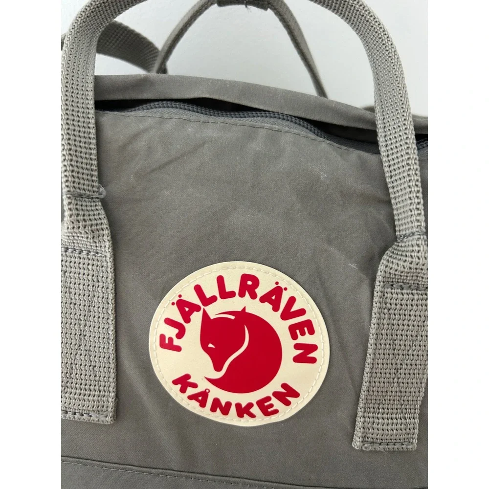 Fjallraven Kanken Classic Grey Backpack 23510 Vinylon F 16L School Bag